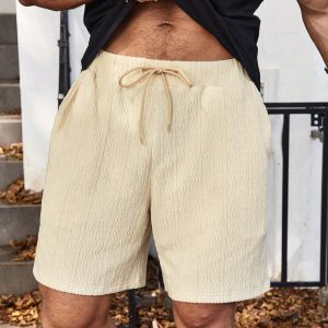 Manfinity KASUA Loose Fit Men’s Drawstring Waist Shorts